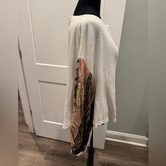 Free people we the free Blossom Thermal Top crew neck mixed media - Picture 4 of 13